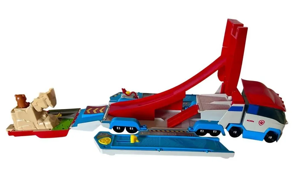 PAW Patrol PAW Patroller Transforming Toy Rescue Truck with Pup Figure Marshall